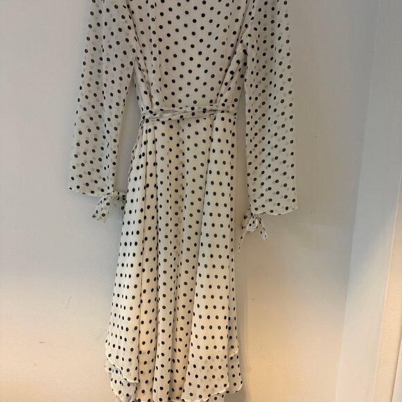 Betsy Johnson Wrap Dress. size 12 - Picture 7 of 8